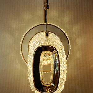 Modern Style Backlit Wall Light LED Suspended Crystal Modern Wall Lamp and Glow Light
