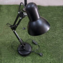 Professional Folding Desk Lamp Holder Base Bulb Nail Lamp Study Light Articulated Desk Working Light Eye Protection Portable Table Lamp