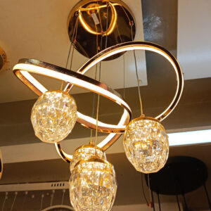 Nordic Luxury LED Pendant Lights Hotel Restaurant Acrylic Pendant Living Room Bedroom Chandelier