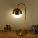 Modern Stylish Table Lamp Bedroom Lamp Home Decoration Art Design Metal LED Base Bulb Bedside Gold Nordic Table Lamp
