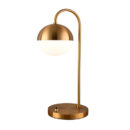 Modern Stylish Table Lamp Bedroom Lamp Home Decoration Art Design Metal LED Base Bulb Bedside Gold Nordic Table Lamp