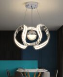 Modern Style Dining Room Pendant Lamp Creative Gold Bedroom Living Room LED Chandelier