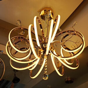 Modern Contemporary LED Modern American Style Luxury Gold Lighting Crystal Chandeliers Pendant Lights