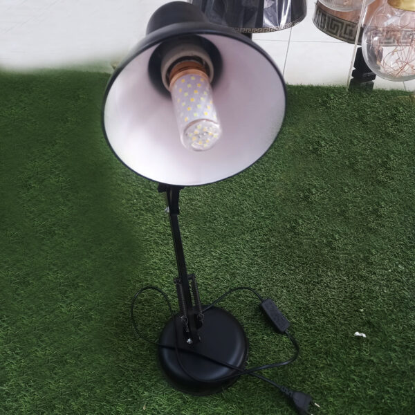 Professional Folding Desk Lamp Holder Base Bulb Nail Lamp Study Light Articulated Desk Working Light Eye Protection Portable Table Lamp - Image 3